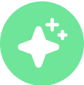 Green star icon
